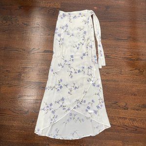 Tobi Maxi Wrap Skirt